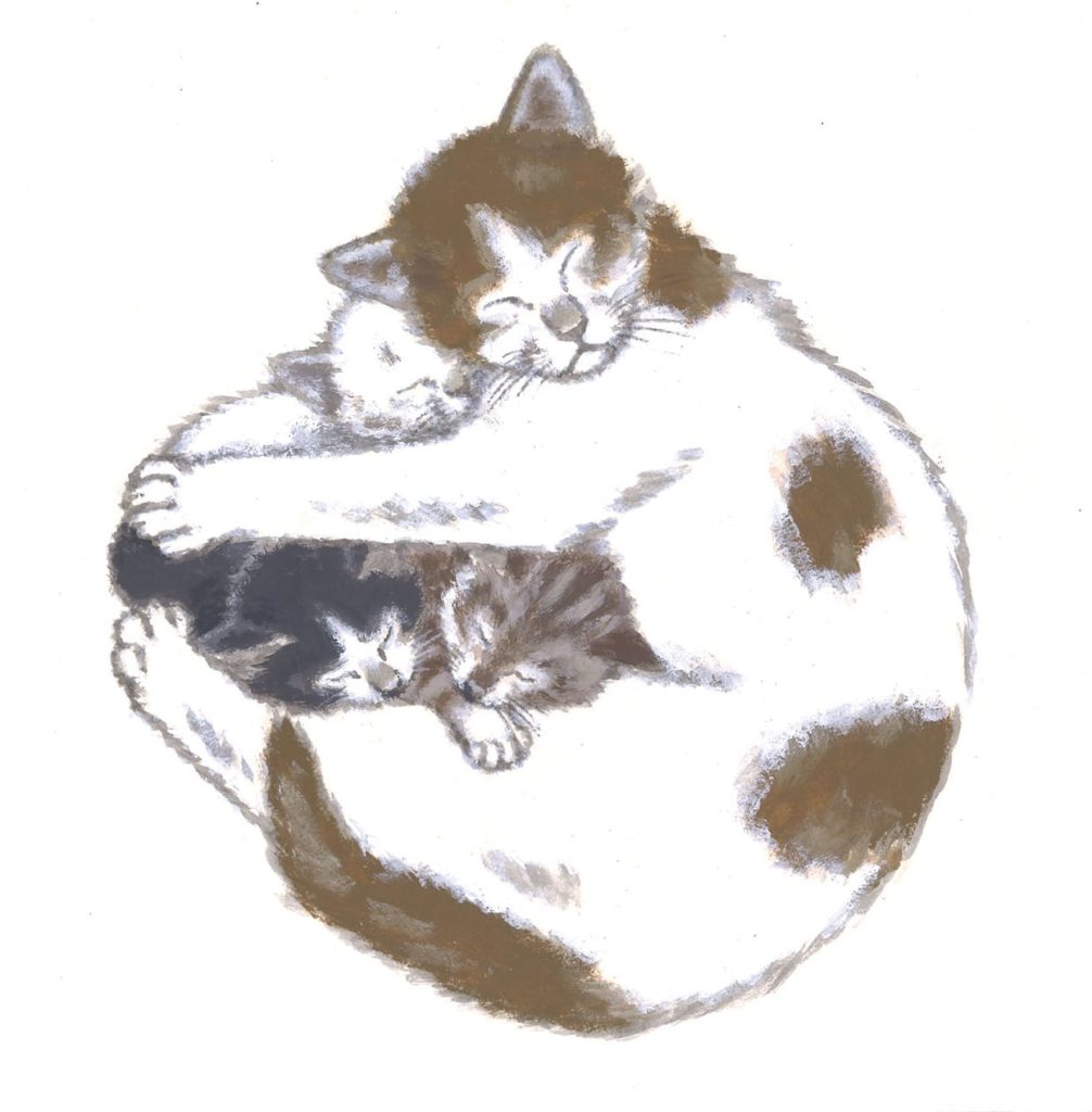 The Standard Bearer of the Art for Children Movement Tai Yasu, the Cat