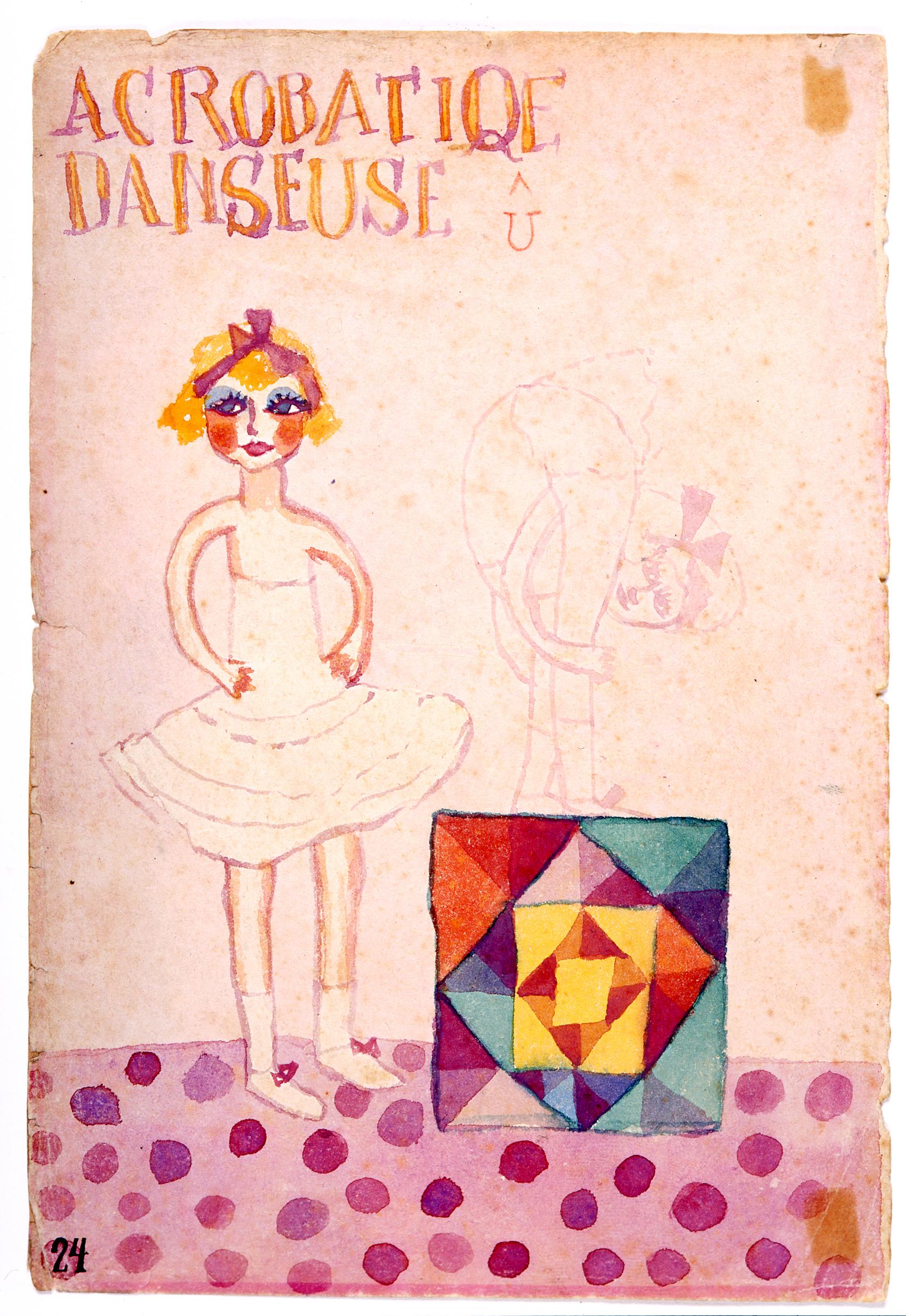 Takeshi Motai (Japan), ACROBATIQUE DANSEUSE, ca. 1932–33