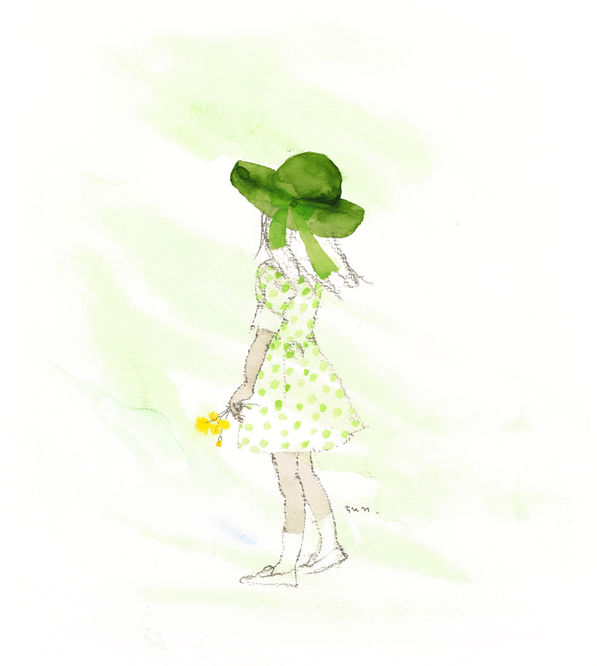 Chihiro Iwasaki, In the Fresh Green Wind, 1973