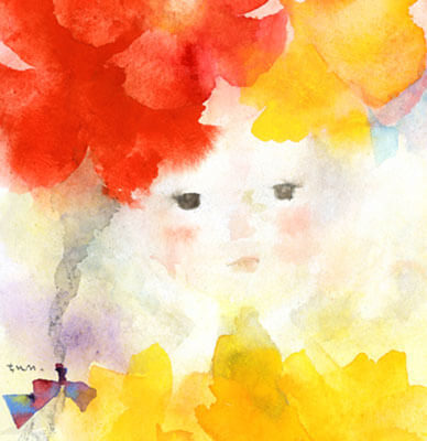 いわさきちひろ　花の精