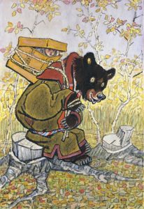 エフゲーニー・ラチョフ ロシア民話「マーシャとくま」より 1965年