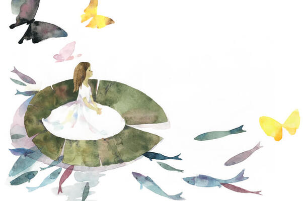 いわさきちひろ 仙台文学館 特別展「いわさきちひろの世界 ピエゾグラフ展