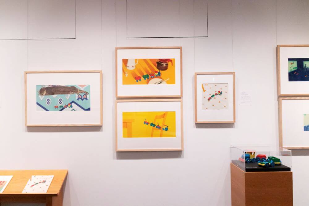 展示作品より③ 絵本『にちようび』 - いわさきちひろ記念事業団 公式