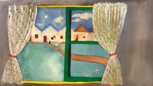 図4　司修　『まちんと』（松谷みよ子・文　偕成社）　1978年／1983年　ちひろ美術館蔵