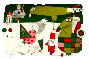 図3 　クヴィエタ・パツォウスカー（チェコ）『すずの兵隊』より　1985年