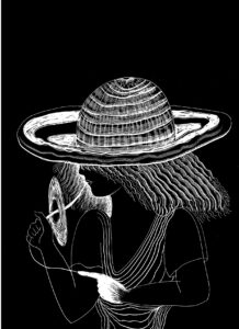 図6　司修　『《絵本》銀河鉄道の夜』（宮沢賢治・作　偕成社）より　2014年　個人蔵