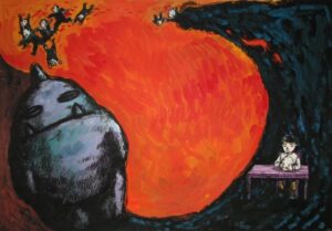 武田美穂 『ねんどの神さま』(ポプラ社)より 1992年