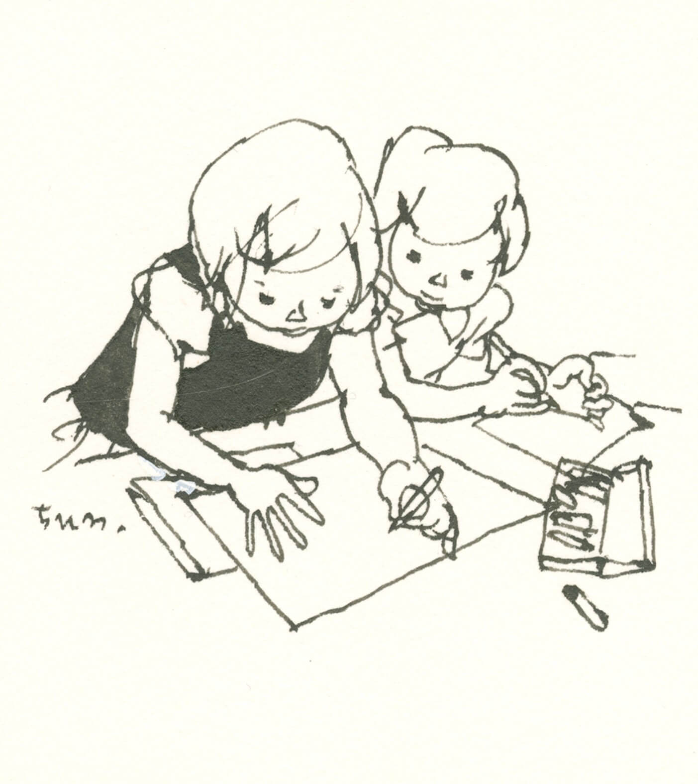 夏休みの宿題は、ちひろ美術館で - いわさきちひろ記念事業団 公式サイト