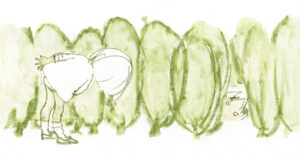 図 7 『 となりにきたこ』(至光社)より 1970年