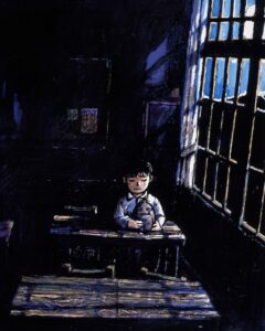 画像：武田美穂　『ねんどのかみさま』（ポプラ社）より　1992年