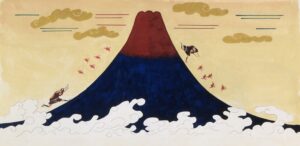 赤羽末吉（日本）『そら、にげろ』（偕成社）より　1978年　　　　　　　　　　　