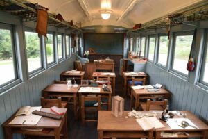 図４ 　トットちゃん広場　電車の教室