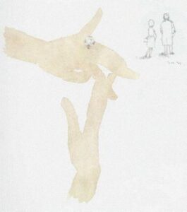 いわさきちひろ　指輪をはめた手　『わたしのえほん』　（みどり書房）より　　1968年