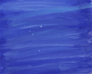 いわさきちひろ　おほしさま　『ゆきのひのたんじょうび』　（至光社）より　　1972年