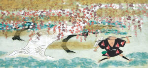 赤羽末吉　『そら、にげろ』（偕成社）より　1978年
